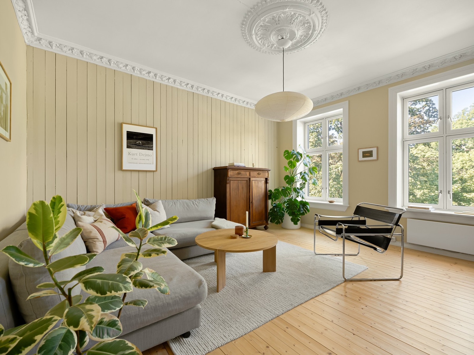 Høyt under taket og lave skuldre - dette er et godt sted å lande. Galleribilde