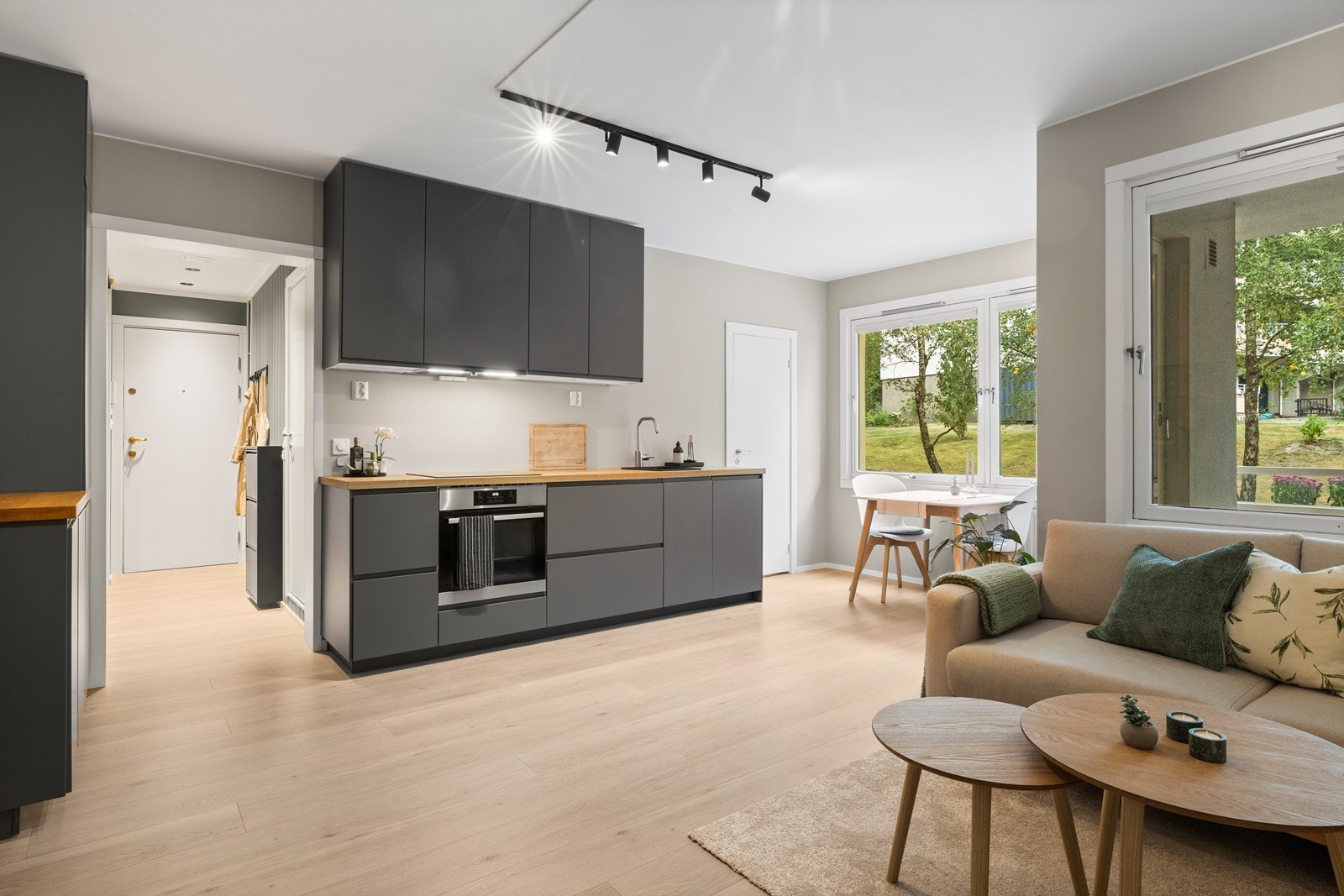 Velkommen til Vossegata 18 C- En oppgradert 2-roms med balkong Galleribilde