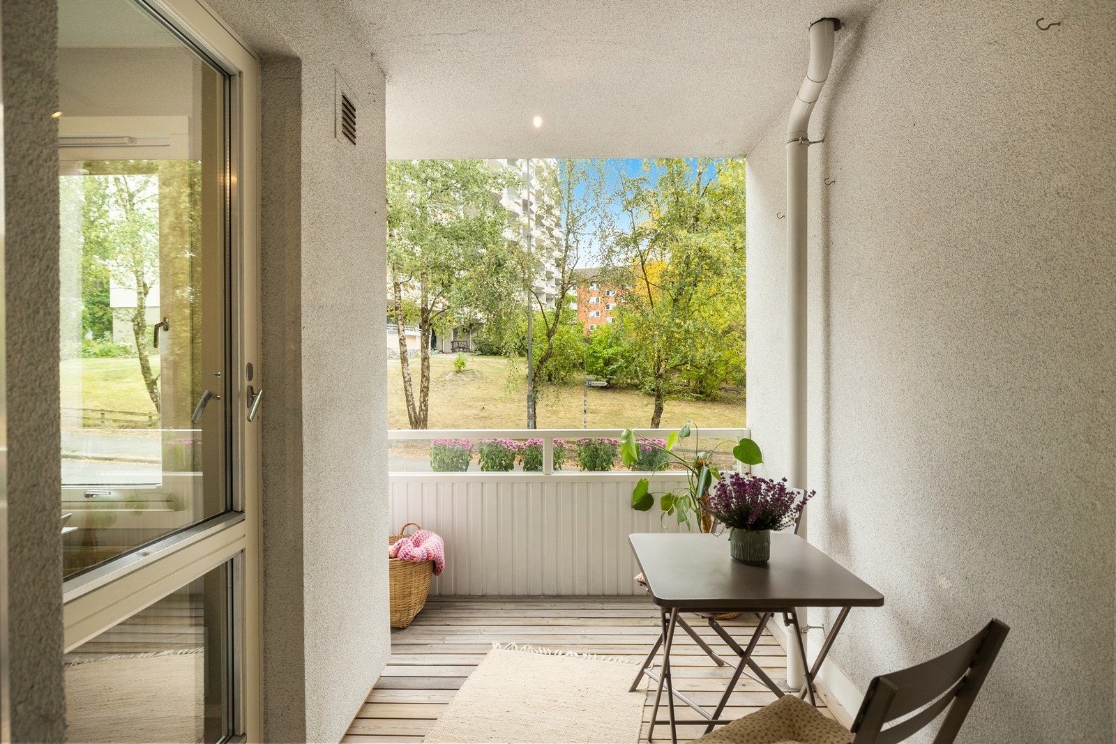 Fin balkong på ca. 5 kvm. Galleribilde