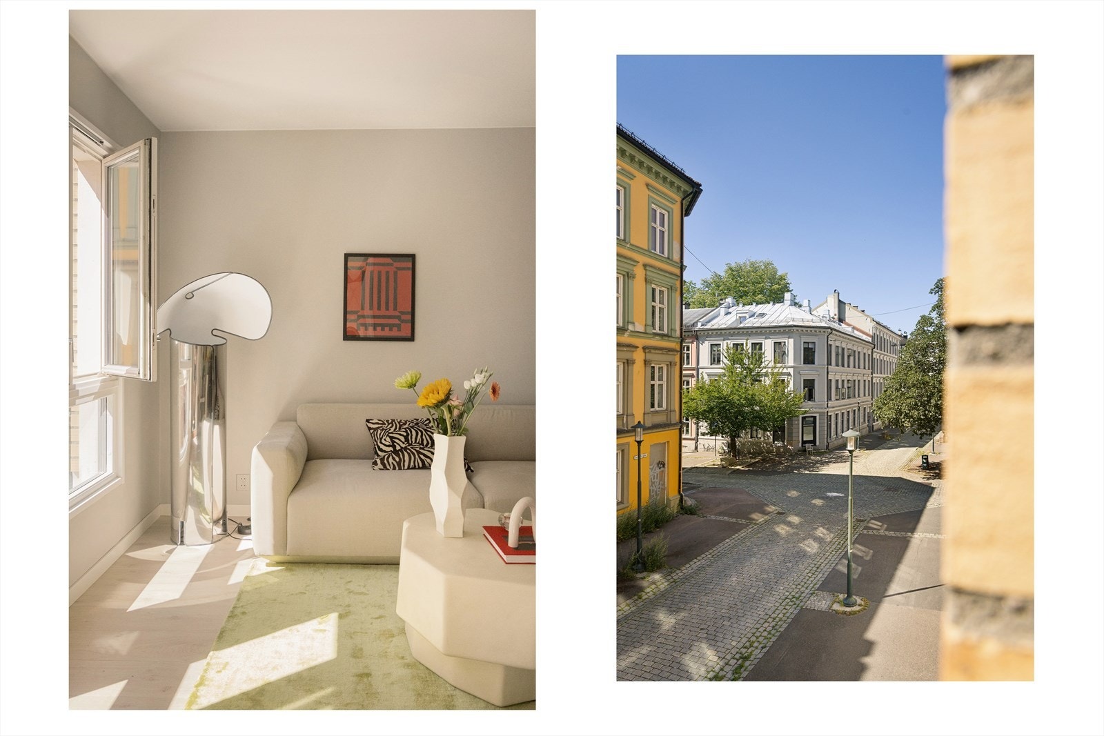 - Flott utsyn også fra stuen - Galleribilde