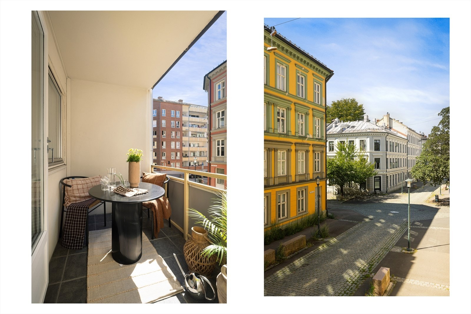 - Leiligheten har en sentral og urban beliggenhet i en rolig og bilfri miljøgate - Galleribilde