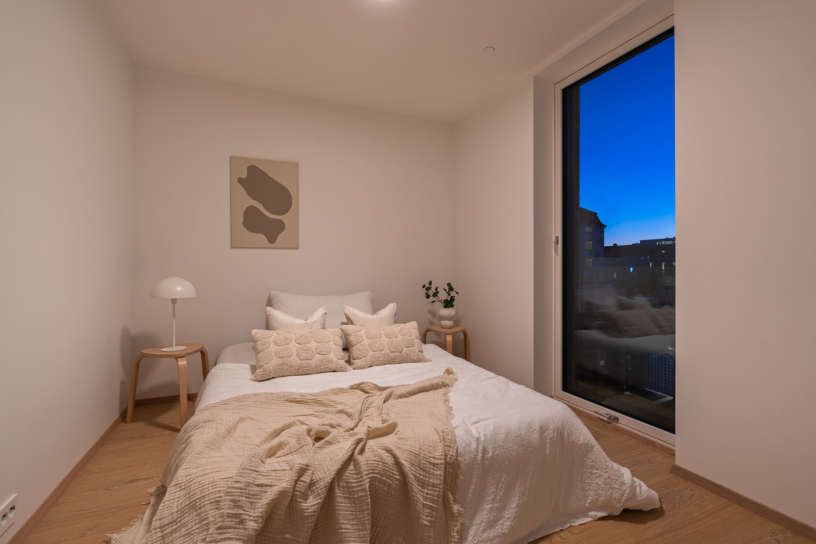 Kveldsbilde soverom 1 Galleribilde