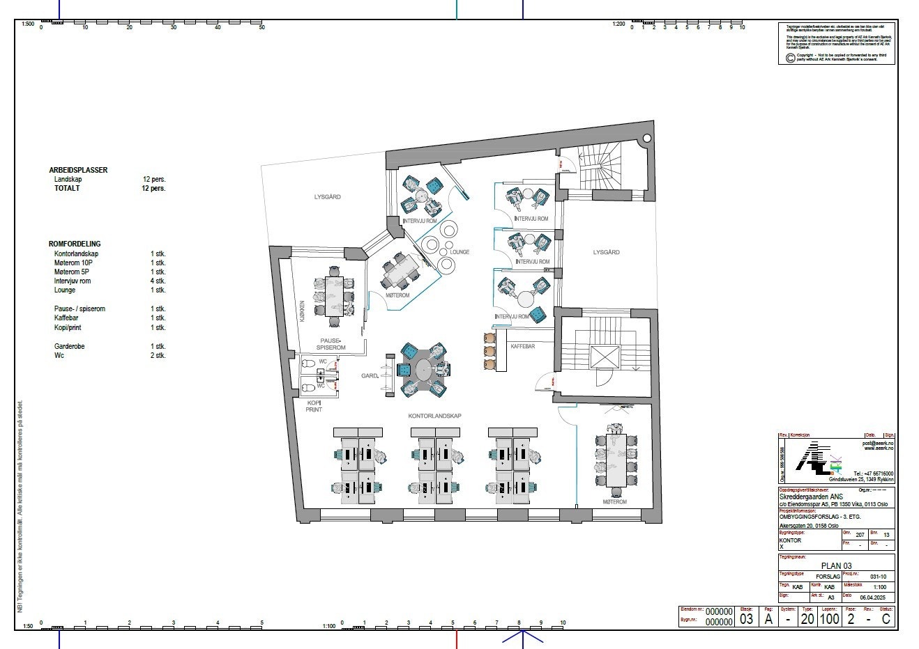 Alternativ planløsning Galleribilde