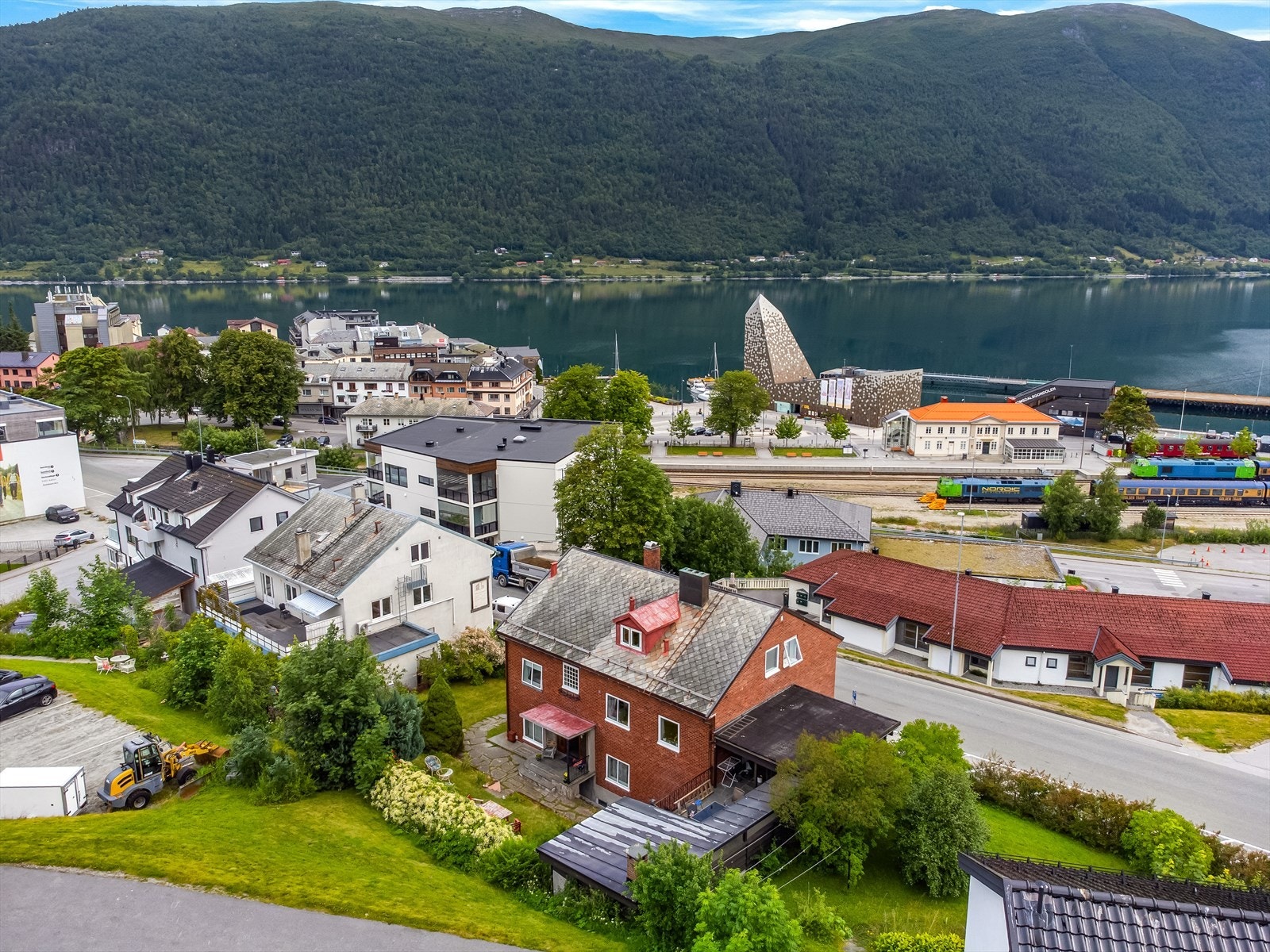 Dronefoto Galleribilde