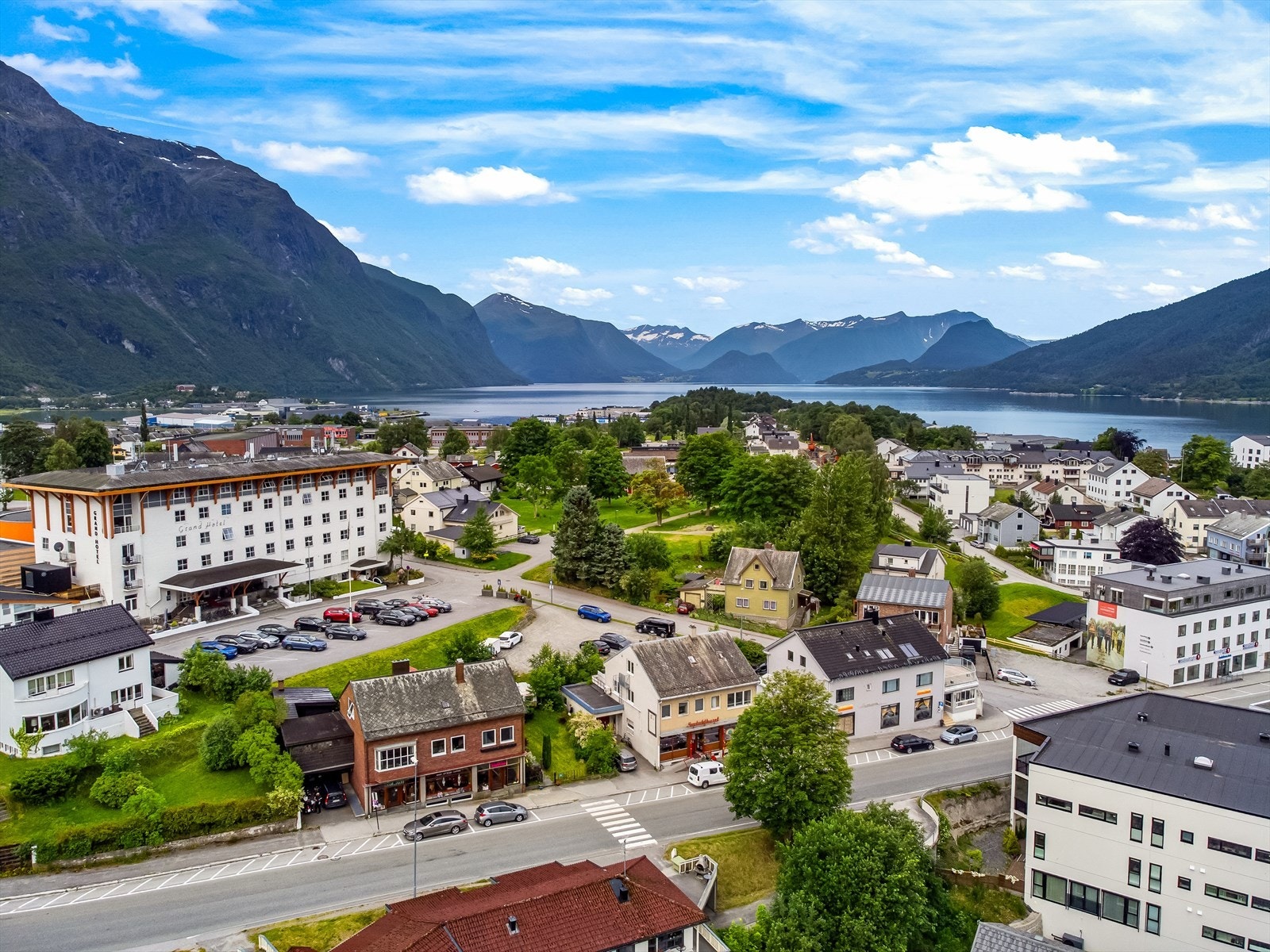 Dronefoto Galleribilde