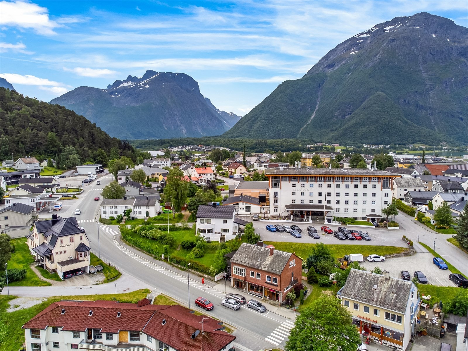 Dronefoto Galleribilde