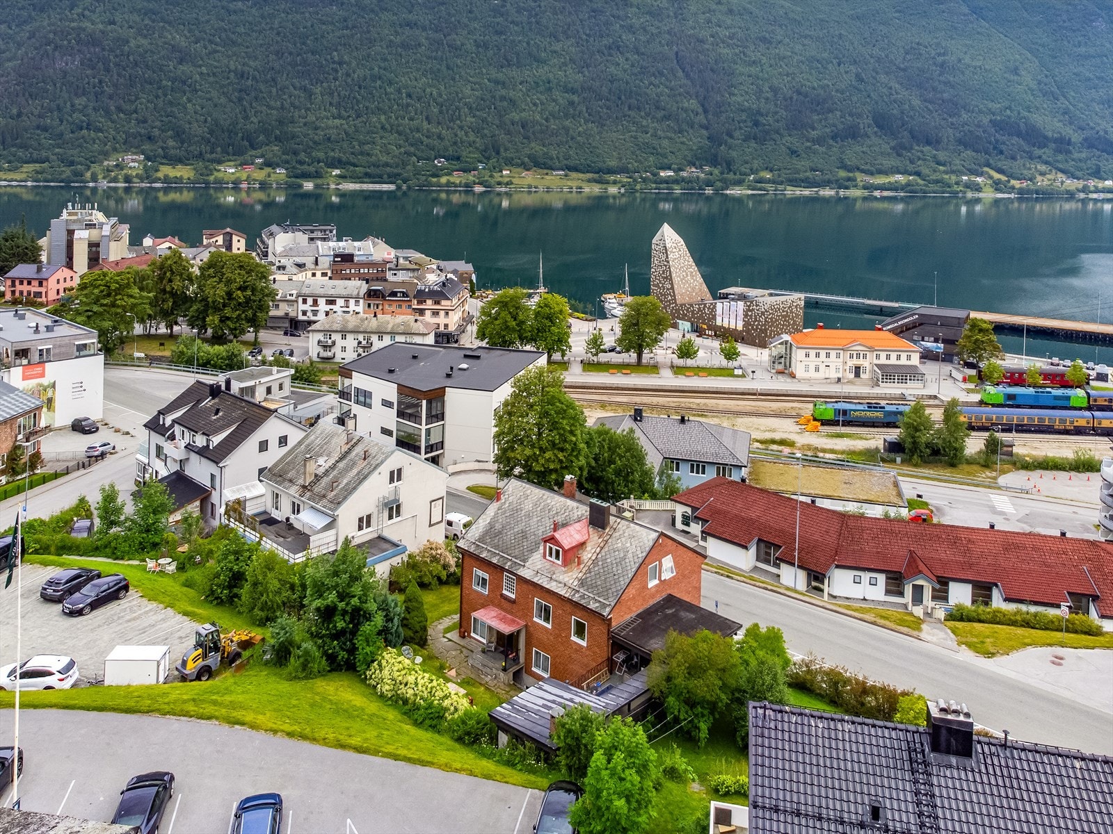 Dronefoto Galleribilde