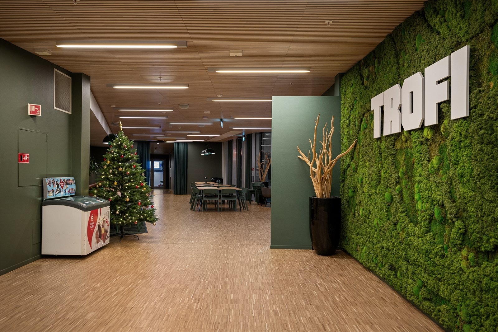 Flott inngangsparti Galleribilde