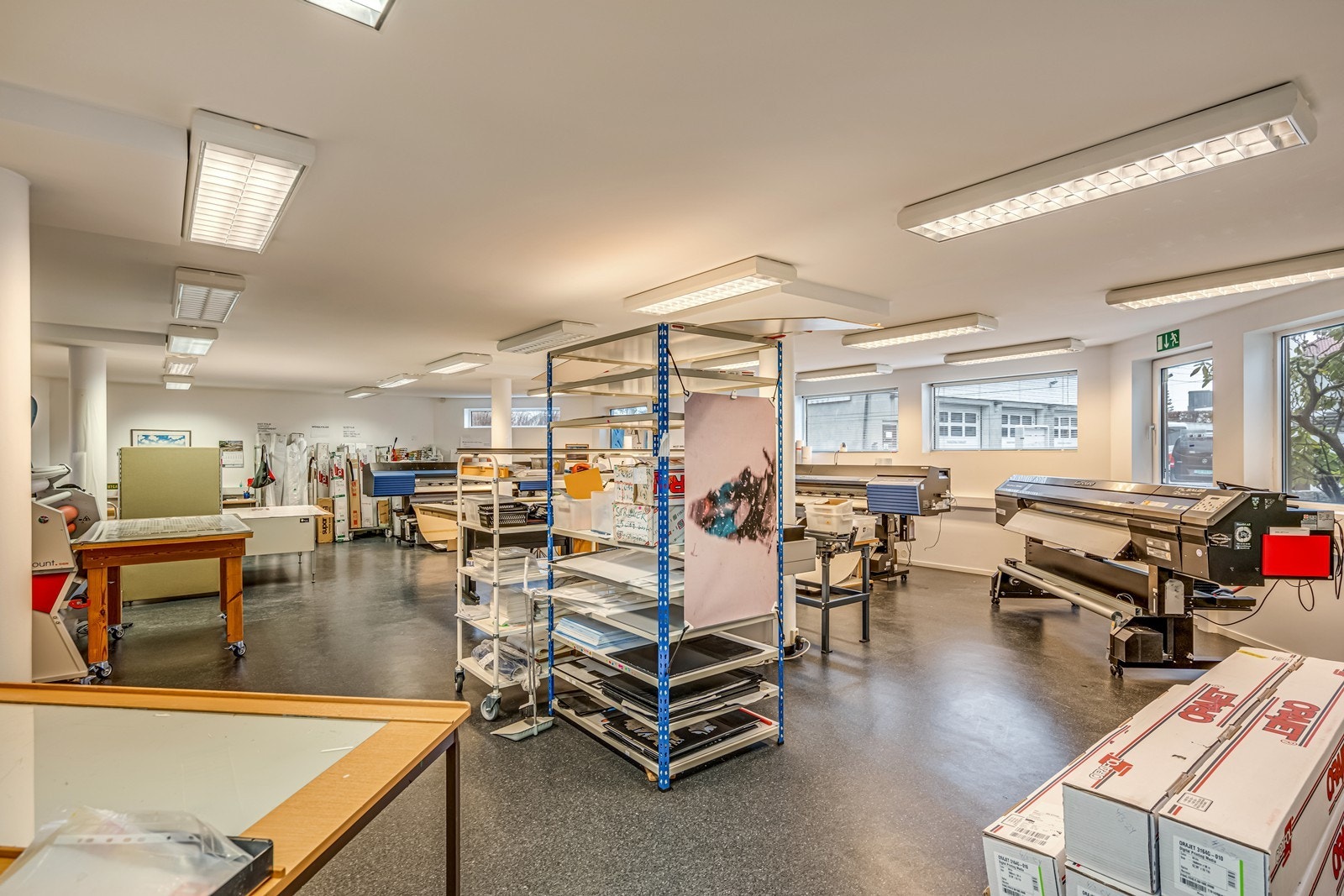 Underetasje på tilbygget Galleribilde