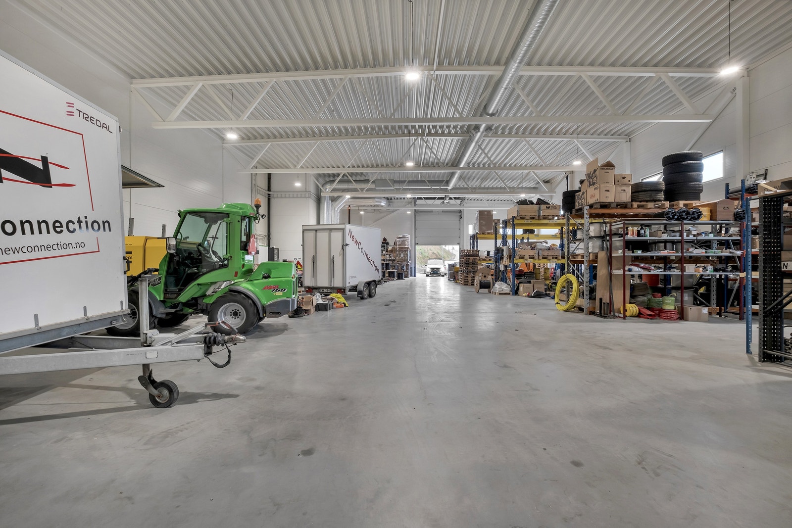 Lager med kjøreport. Galleribilde