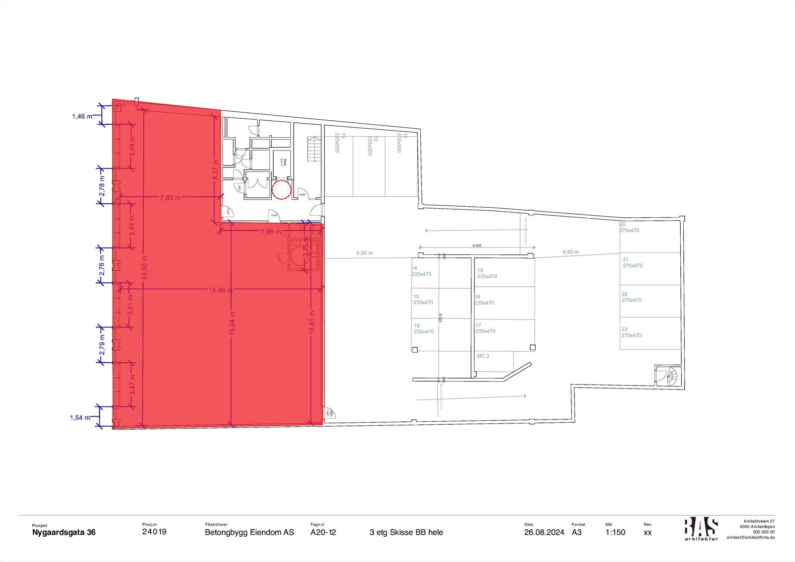 Plan 3 mlsatt. Galleribilde