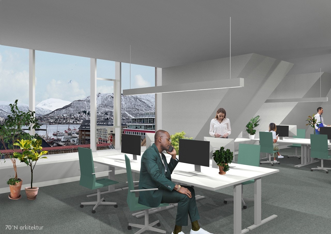 Lokalene tilpasses ny leietakers ønsker og behov Galleribilde