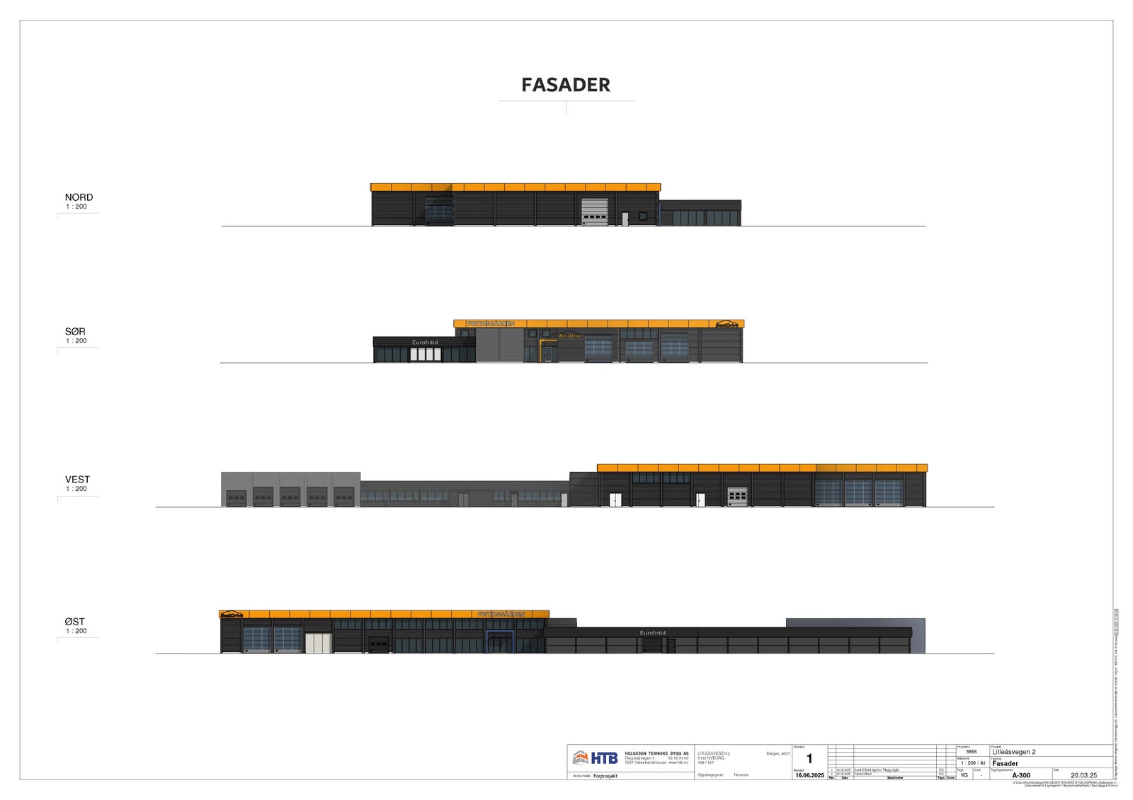 Eksisterende fasader Galleribilde