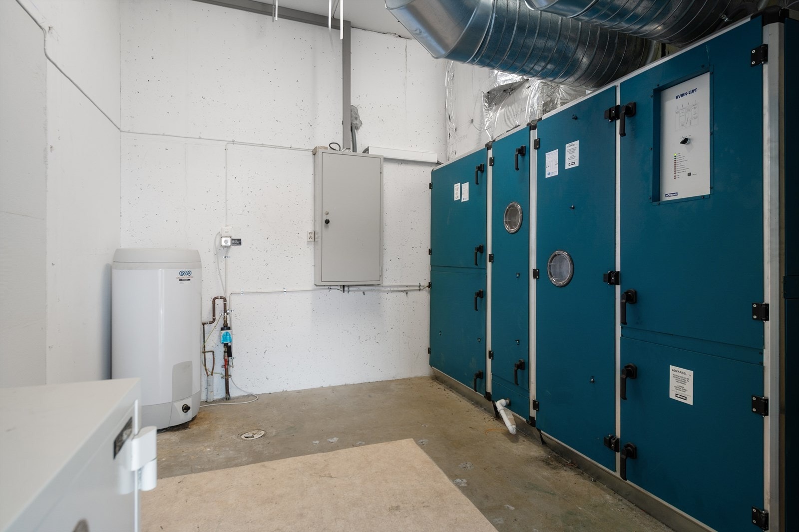 Teknisk rom kontorbygg Galleribilde