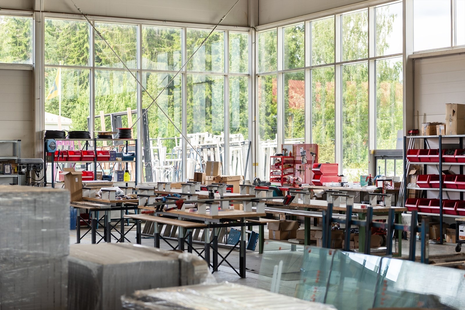 Detaljbilde fra lagerrom Galleribilde