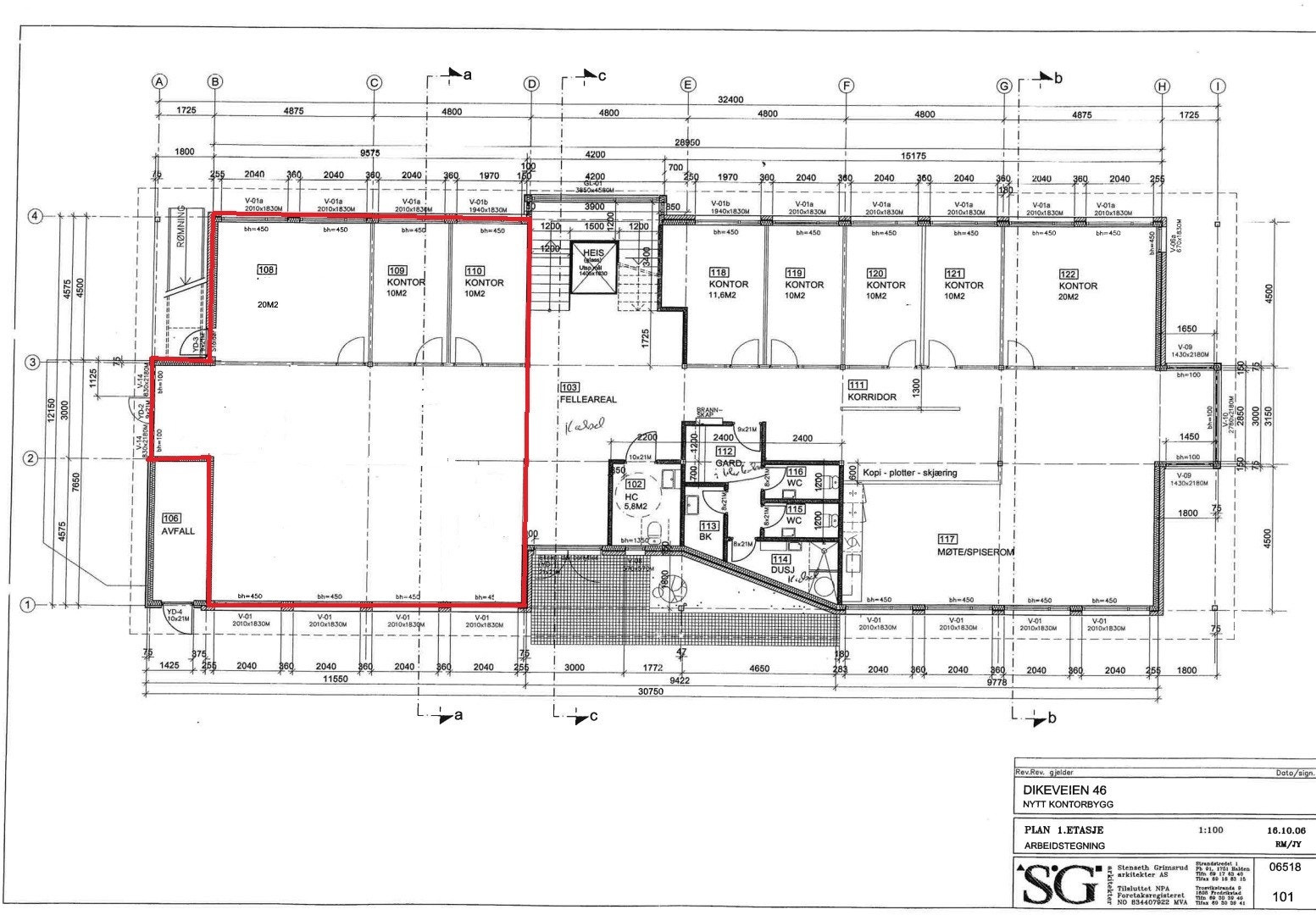 Tegning Galleribilde