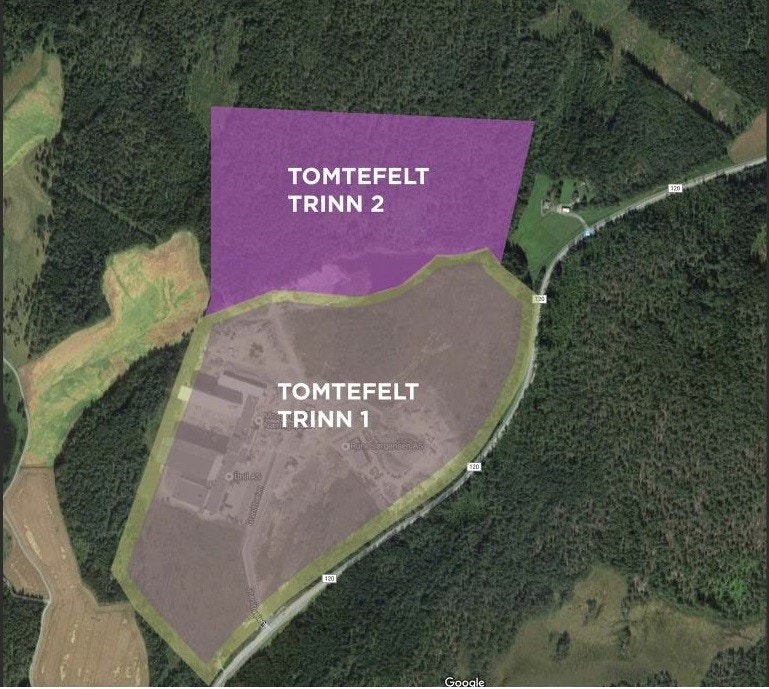 Næringsparkens trinn 1 og 2. Galleribilde