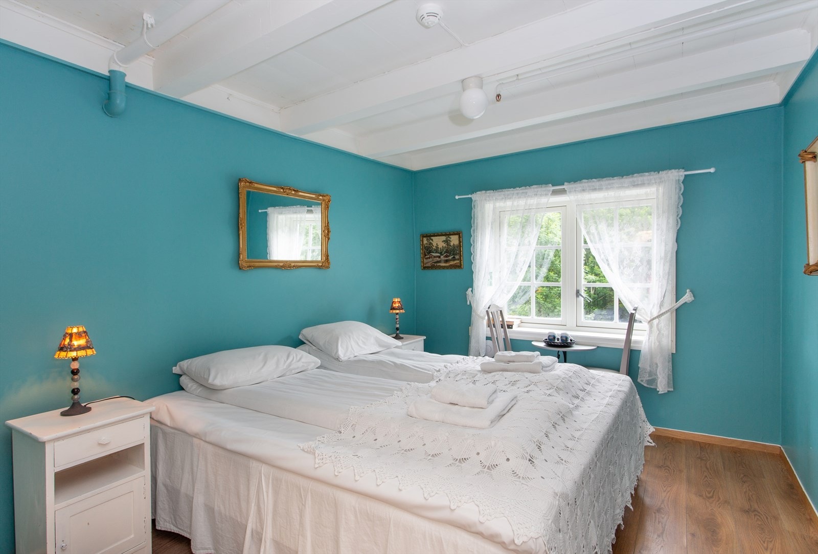 Hotellrom I Galleribilde