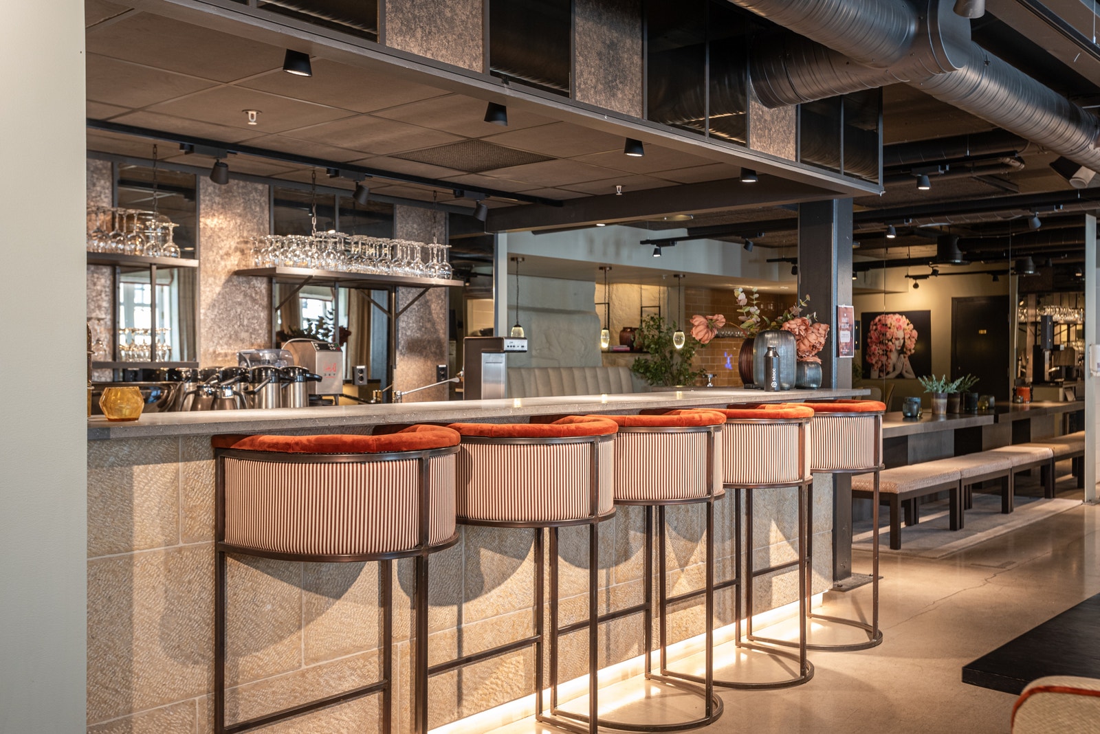 Her er det en atmosfære som gir en eksklusiv hotell følelse Galleribilde