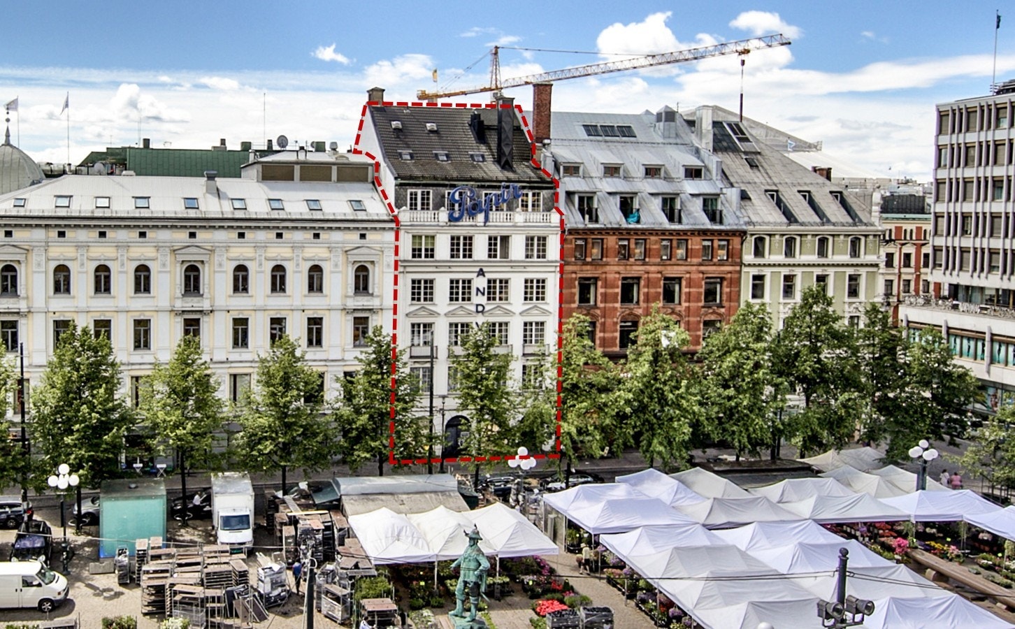 Stortorvet 3 - en klassisk vakker bygning. Galleribilde