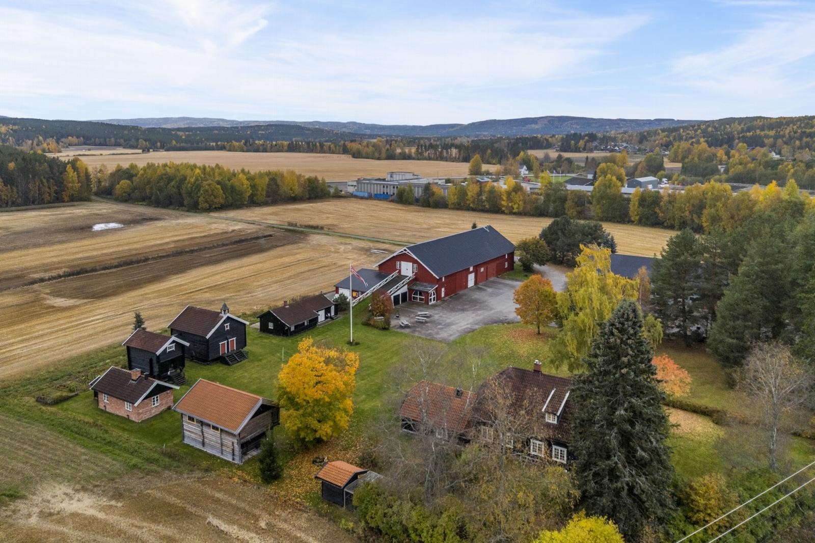 Søndre Disen har en god korn- og potetjord Galleribilde