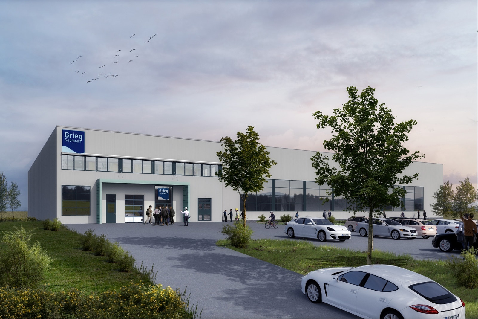 Grieg Seafood flytter inn i nytt bygg høsten 2025 Galleribilde