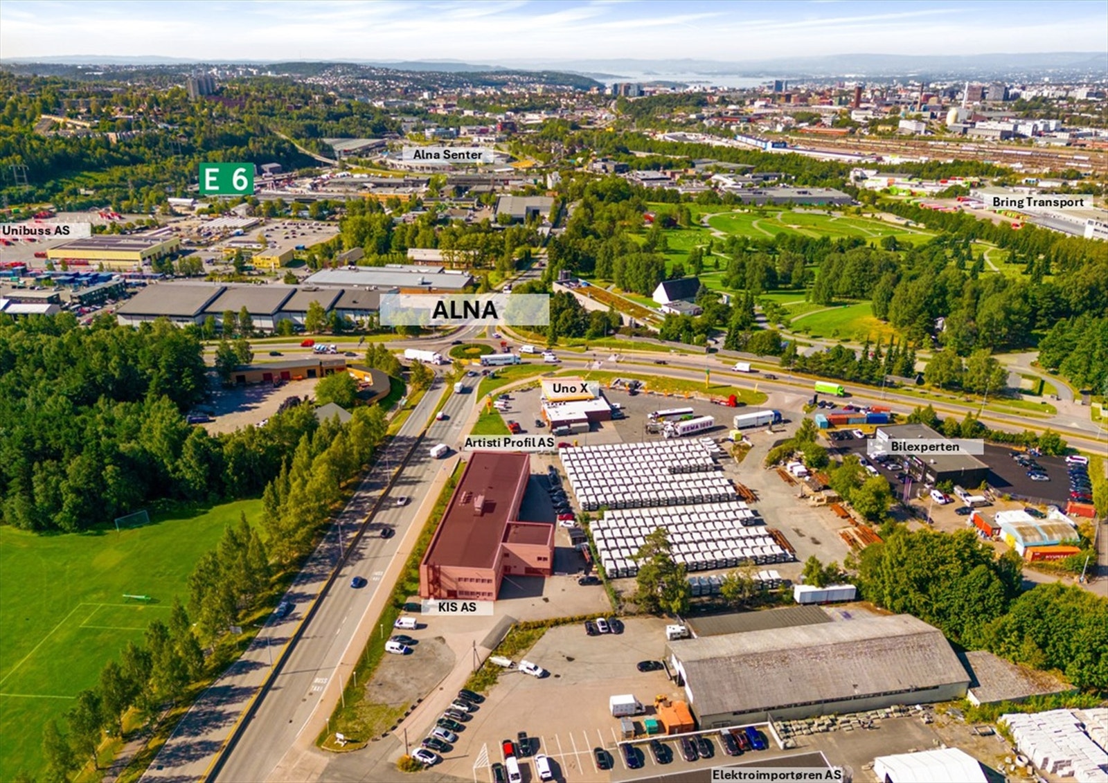 Oversiktsbilde sør Galleribilde