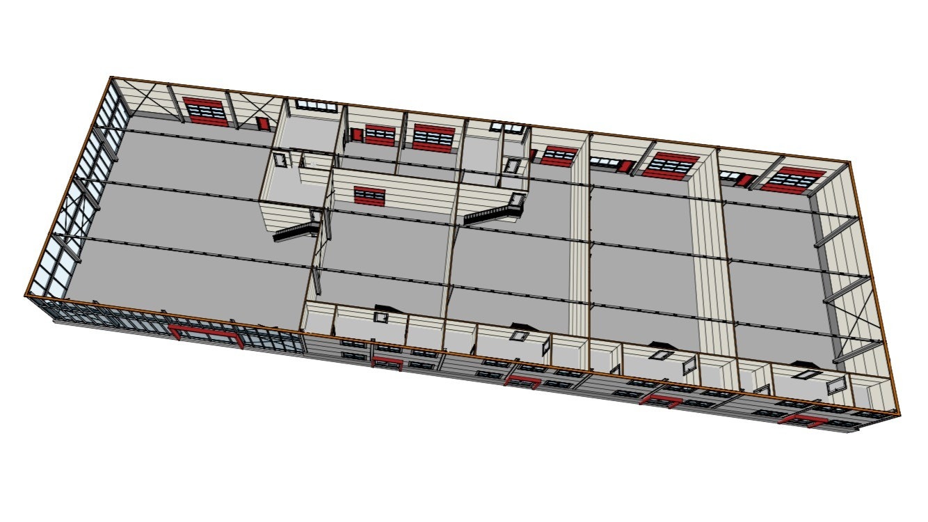 innvendig skisse Galleribilde