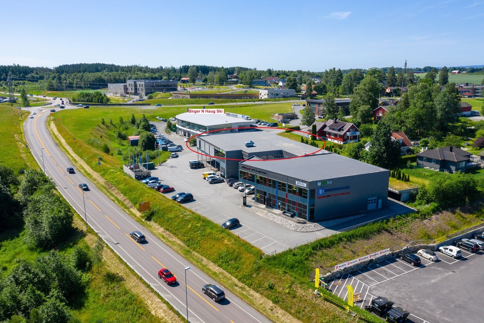 Bilde mot Nordbyveien Galleribilde