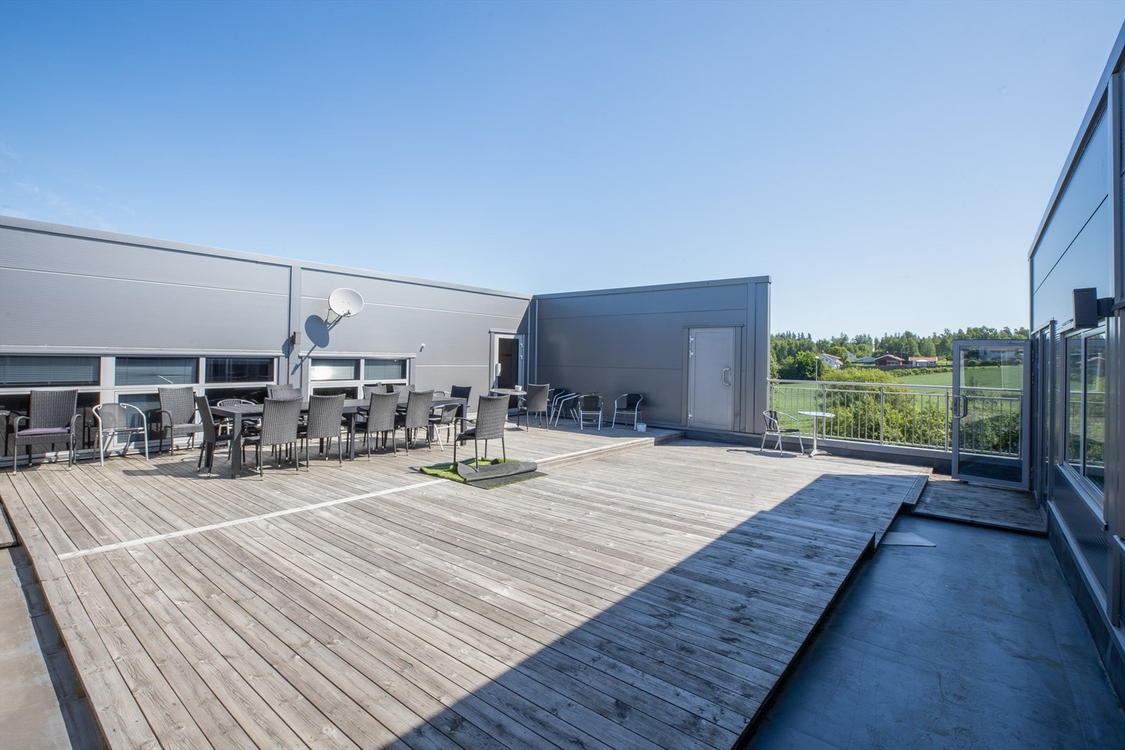 Felles takterrasse Galleribilde