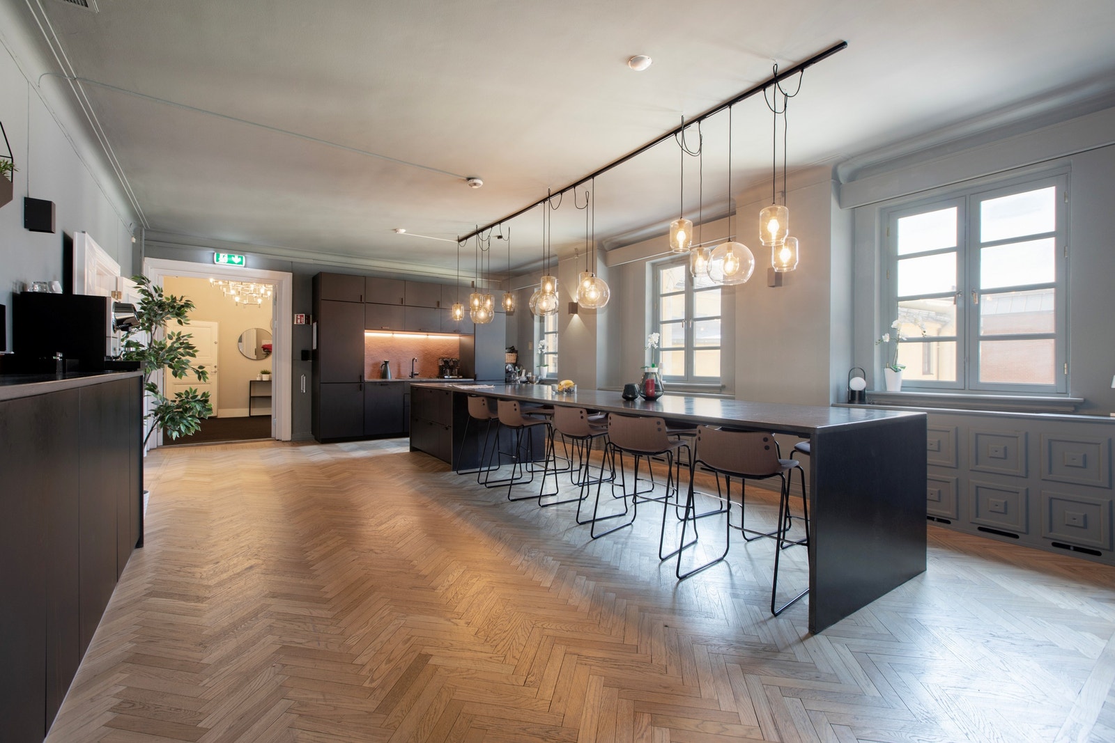 Stort minikjøkken Galleribilde