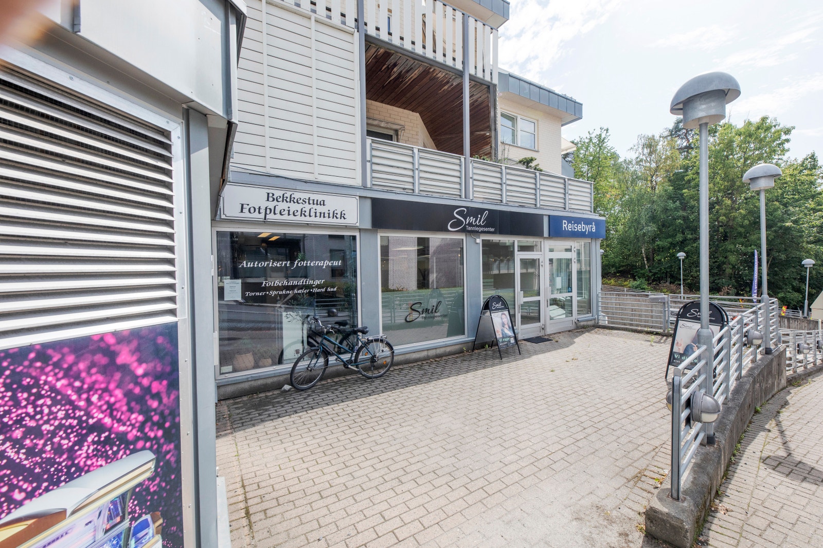 Utenfor lokalene Galleribilde