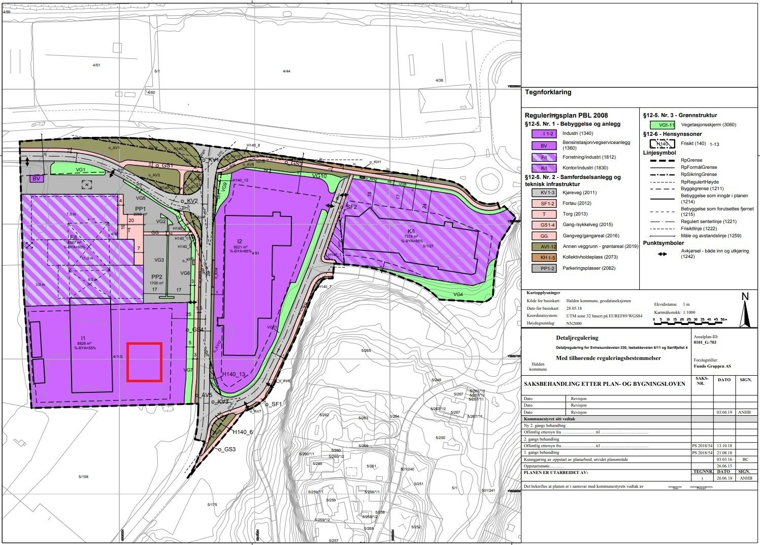 Plankart Galleribilde