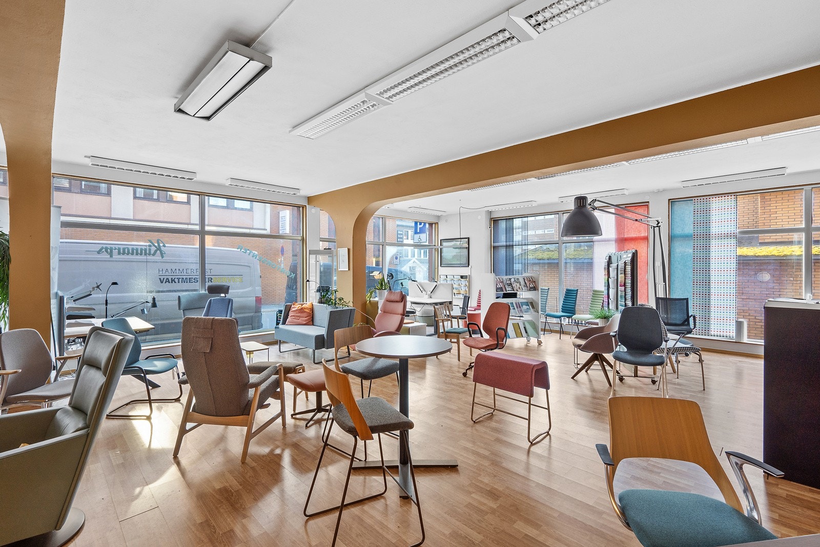 Del av butikklokale Galleribilde