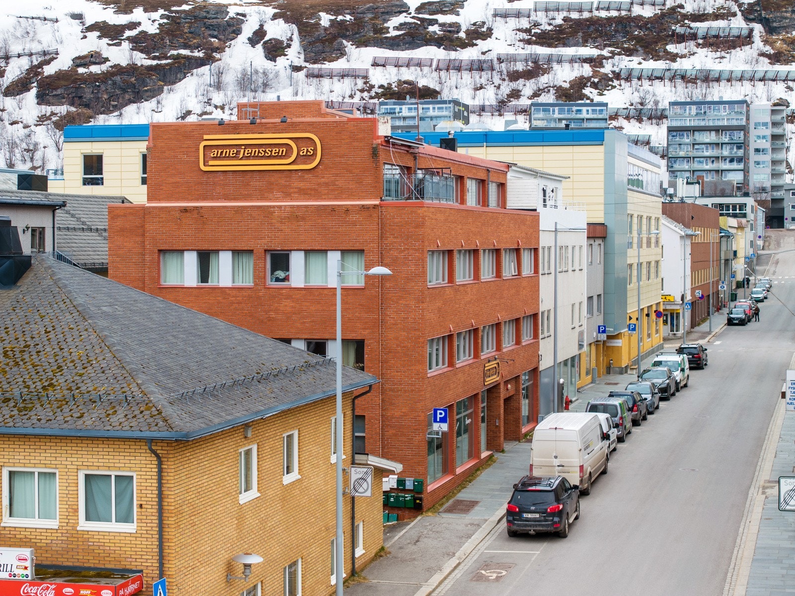 Inngang fra storgata Galleribilde