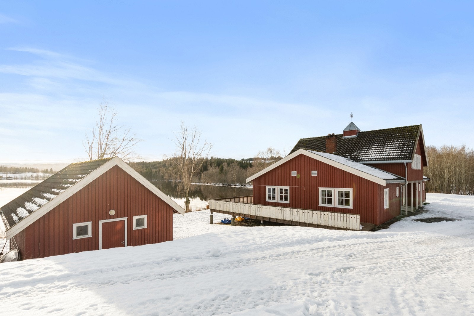 Øren Landsted - Nydelig beliggende ved Snåsavannets bredd Galleribilde