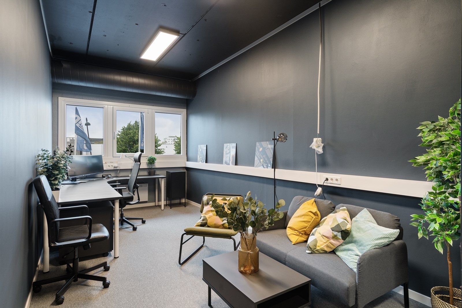 Kontorer under ferdigstillelse. Kan tilpasses leietaker. Galleribilde