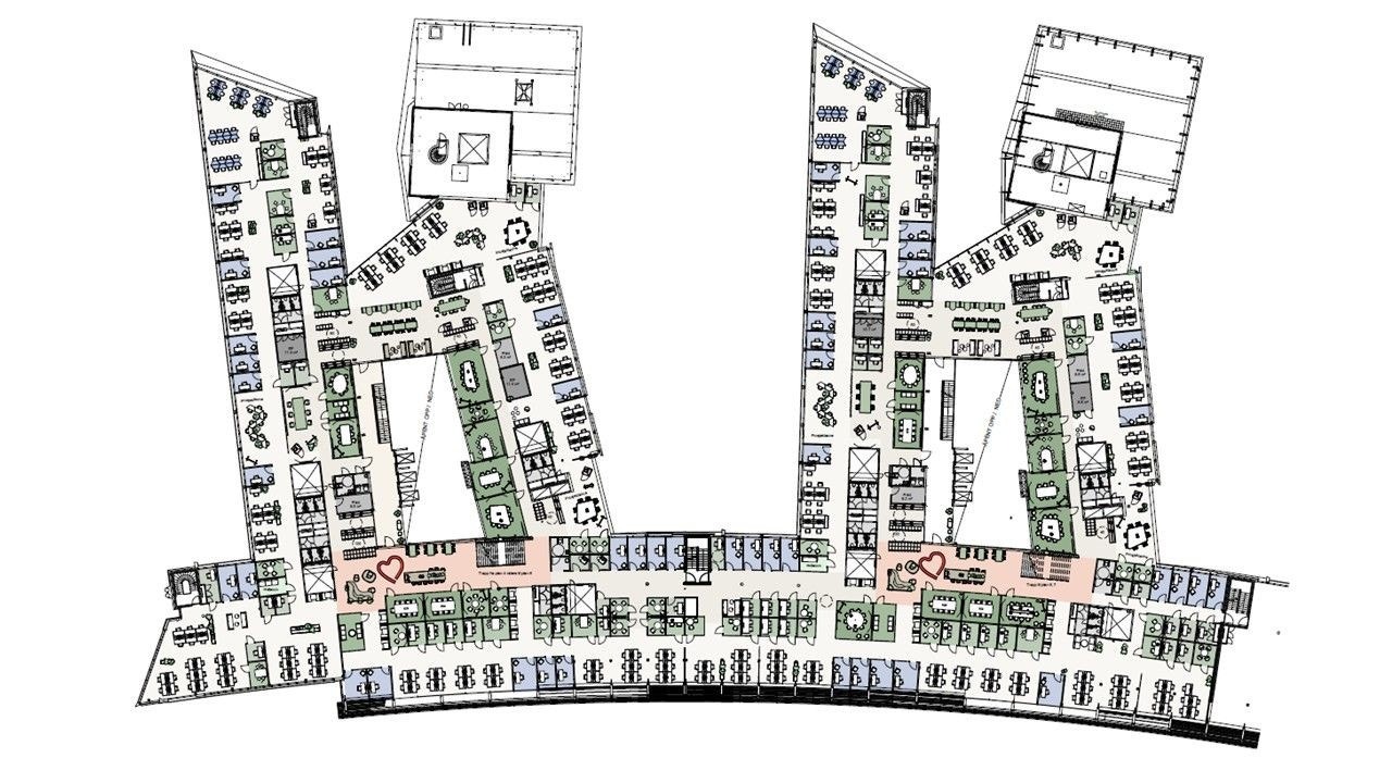 5. etasje - Ca 7 350 kvm - fult påbygg etasjeplan - større leietakere Galleribilde