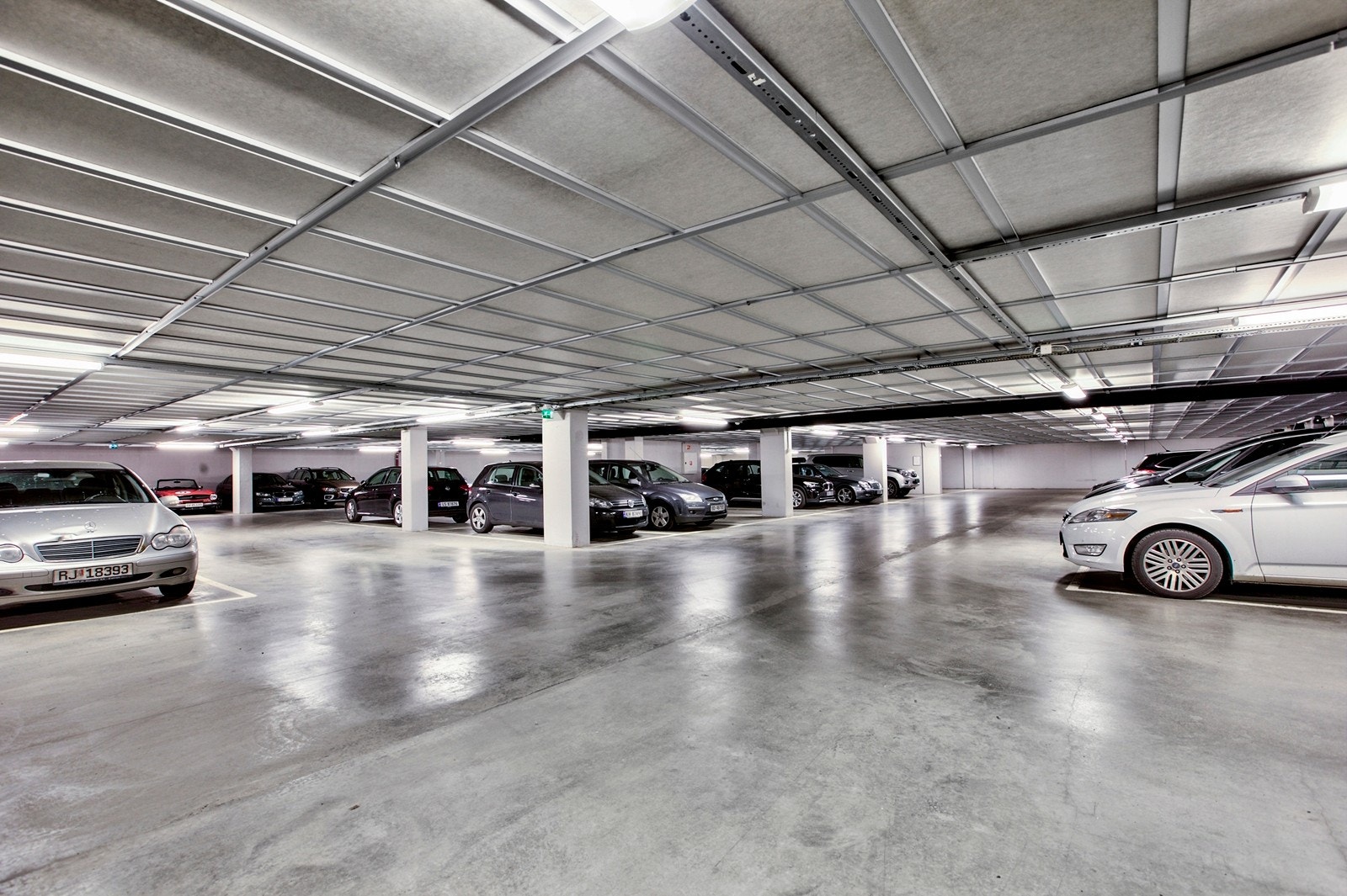 Parkeringskjeller Galleribilde