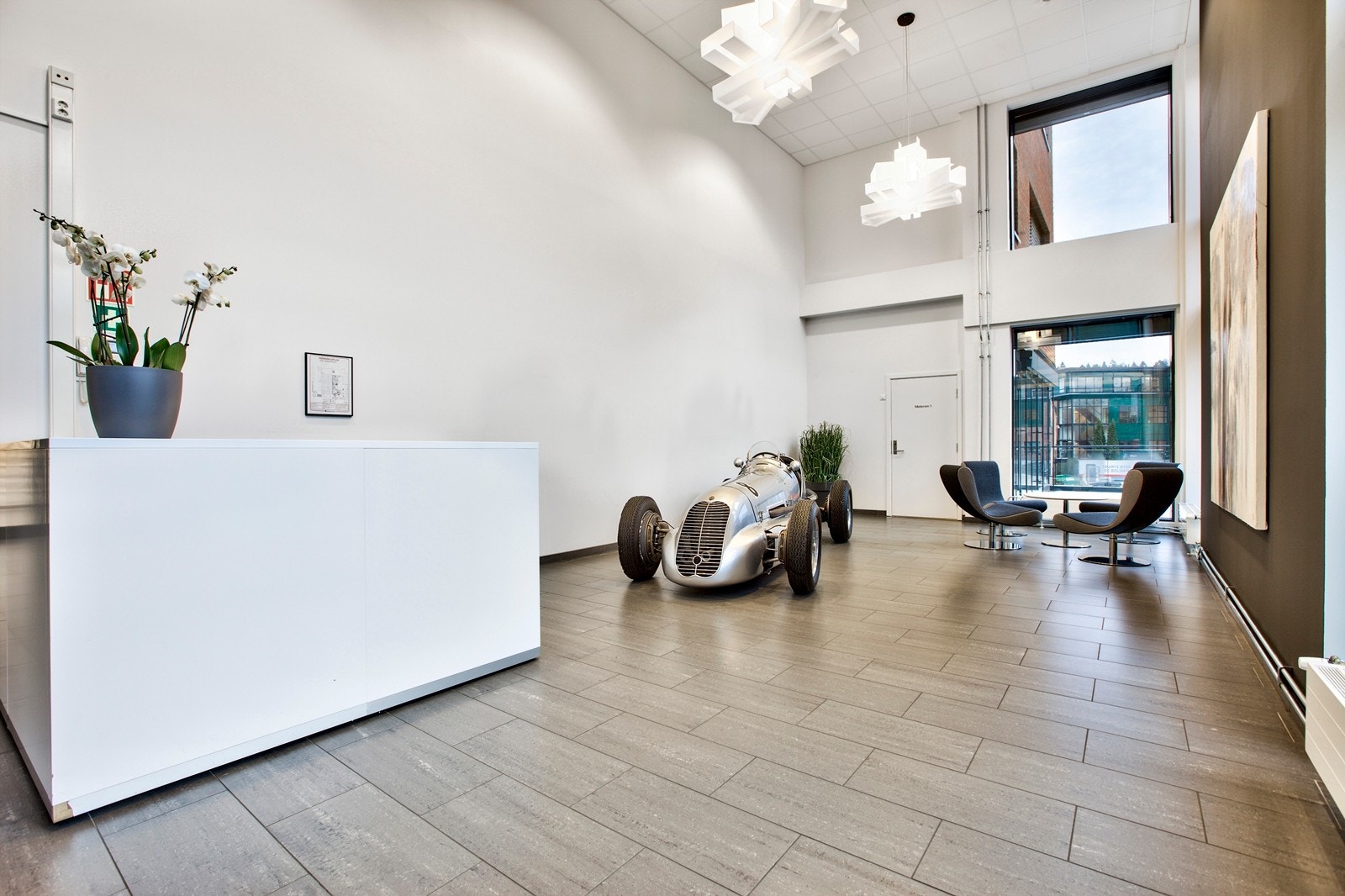 Inngangsparti Galleribilde