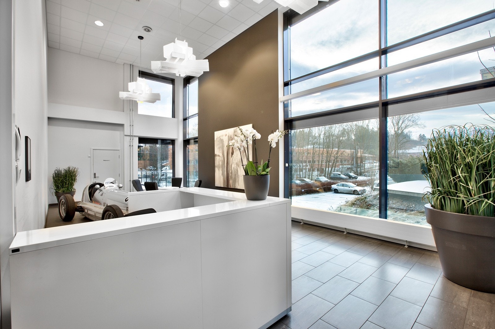 Inngangsparti Galleribilde