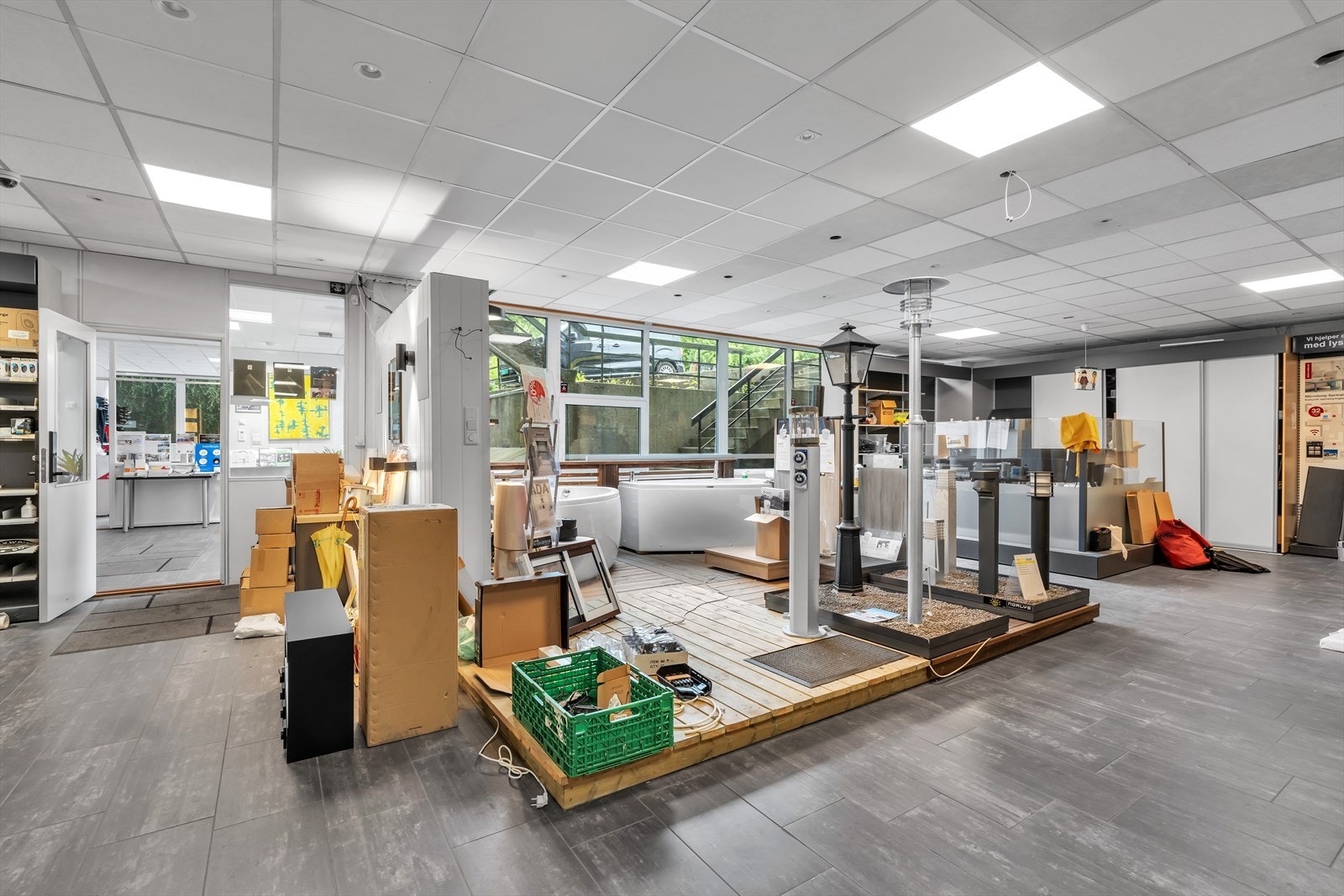 Kontorareal/showroom Galleribilde