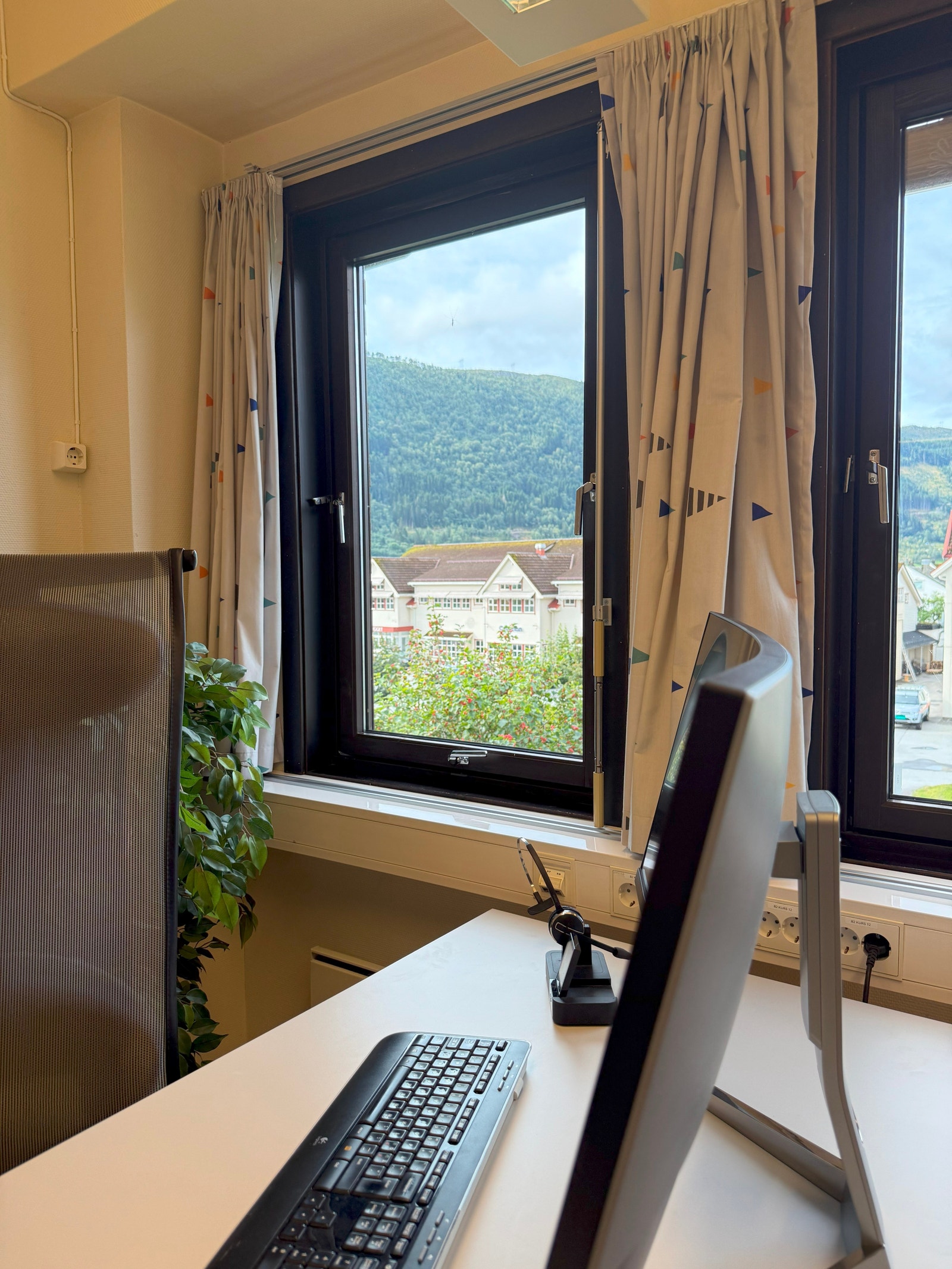 Flott utsikt Galleribilde