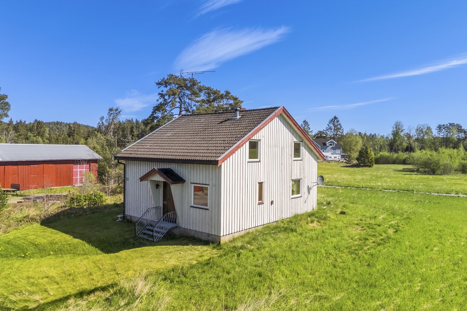 Sidebygningen - Borgåsveien 9 er fra ca. 1980. Galleribilde