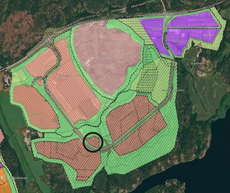 Reguleringskart Galleribilde