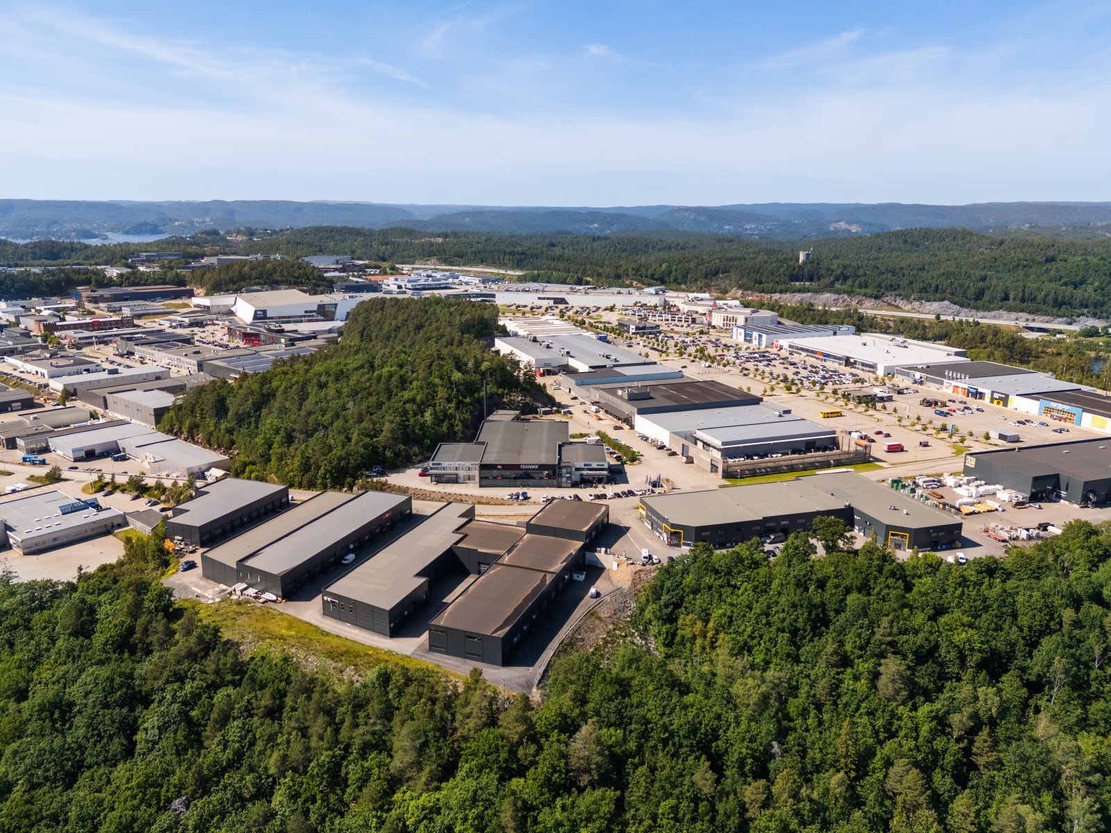 Bygget ligger like ved enden av avenyen Galleribilde