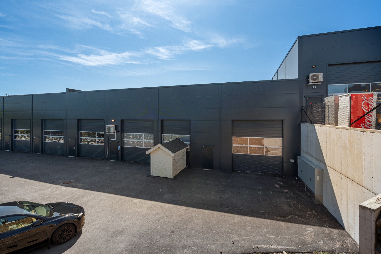 Seksjonen ligger innerst på området Galleribilde