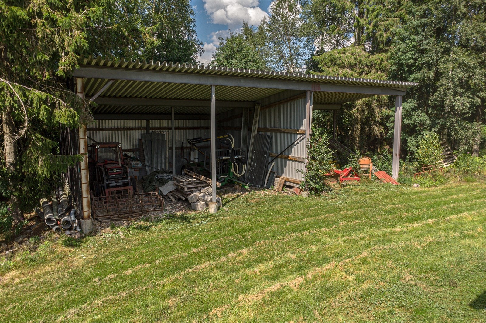 Redskapsskjul Galleribilde