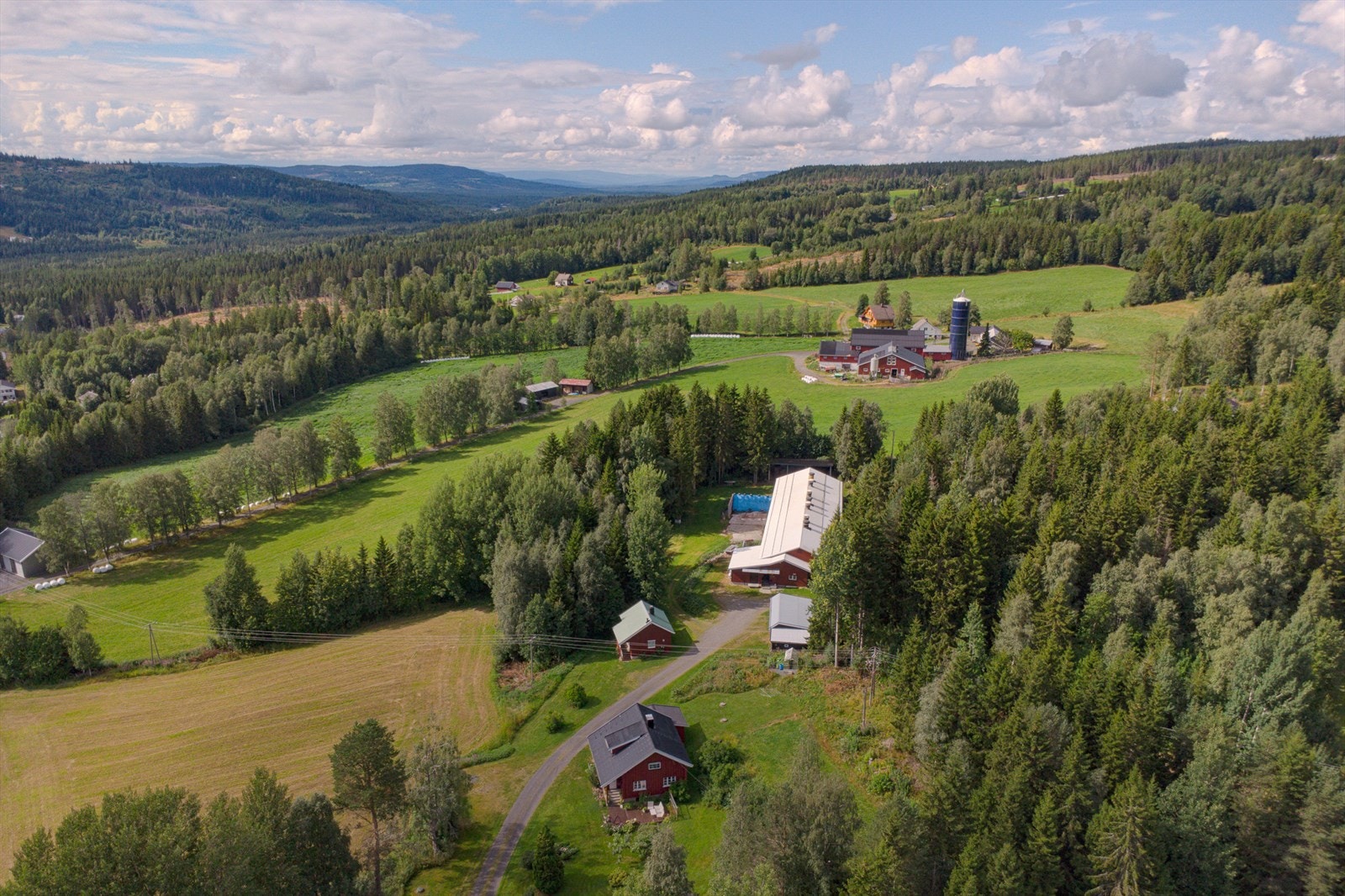 I Sørskogbygda finnes søndagsåpen butikk, treningssenter, samfunnshus og både barneskole og naturbarnehage. Galleribilde