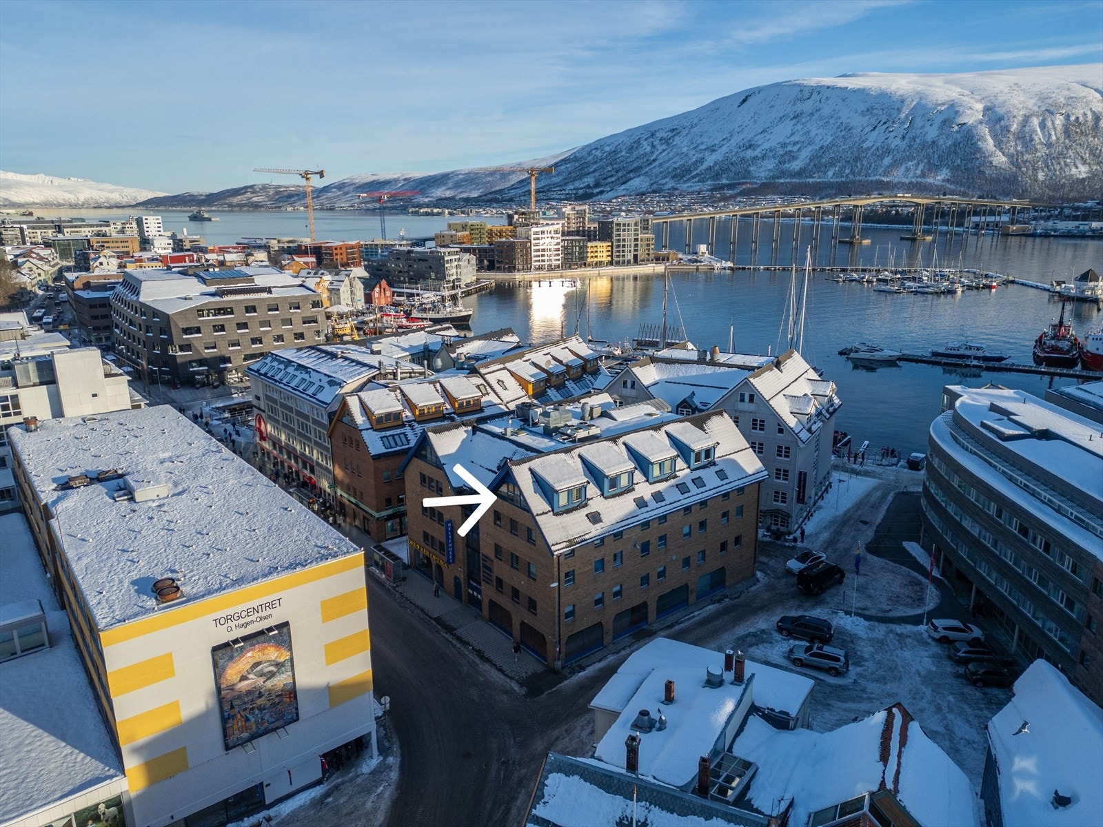 Beliggenhet midt i sentrum Galleribilde